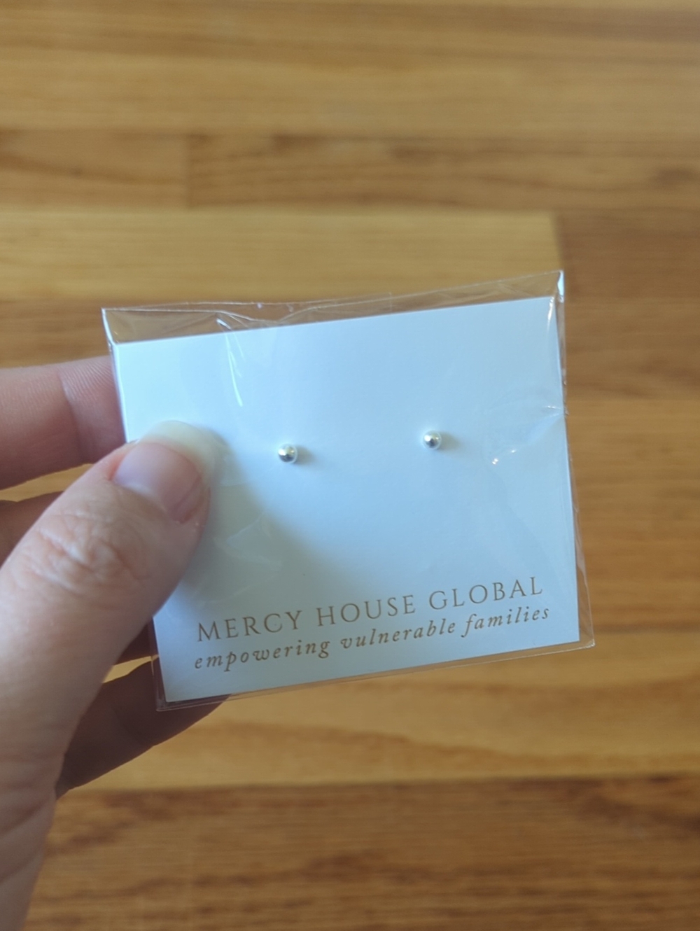 NWT Classic Silver Stud Earrings